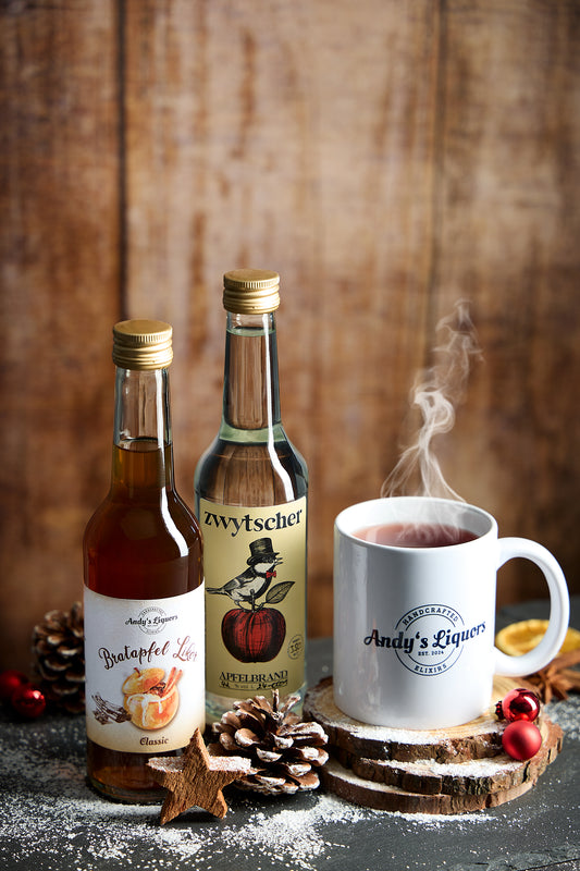 Albstädter Apfel-Trio Bundle – Likör · Brand · Tasse