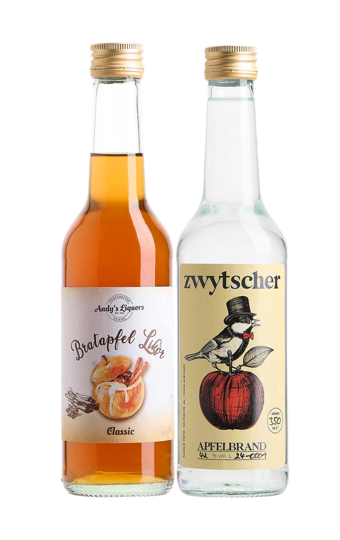 Albstädter Genuss-Duo – Bratapfel Likör & Apfelbrand