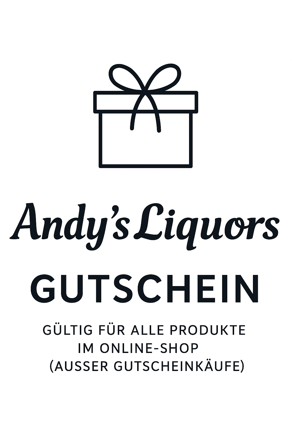Andy’s Liquors Gutschein