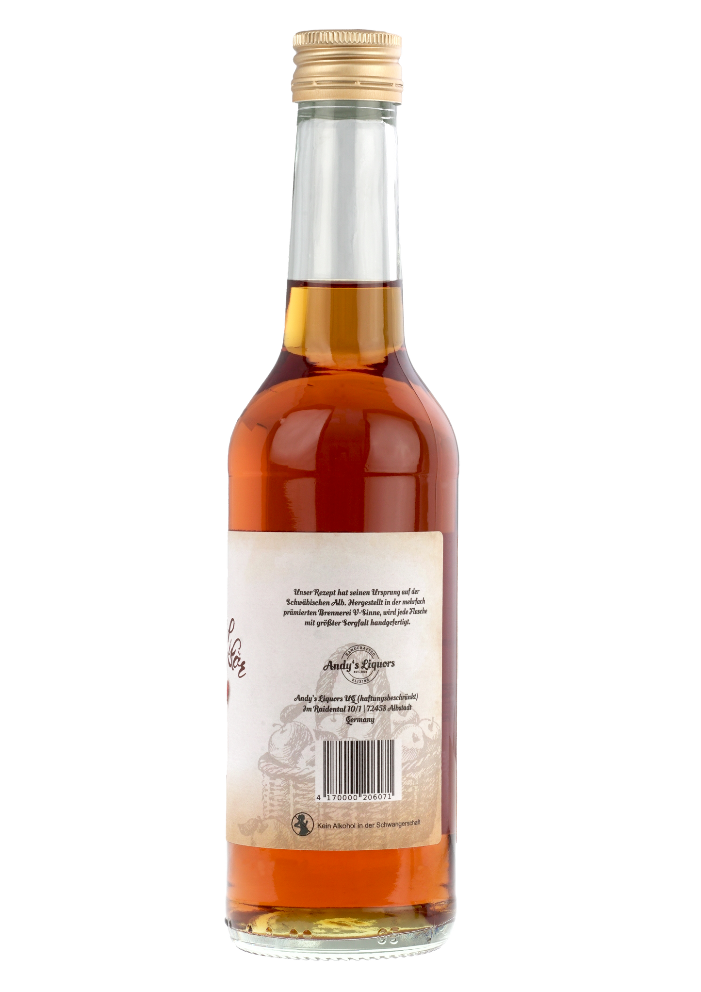 Bratapfel Likör - Classic 0,35