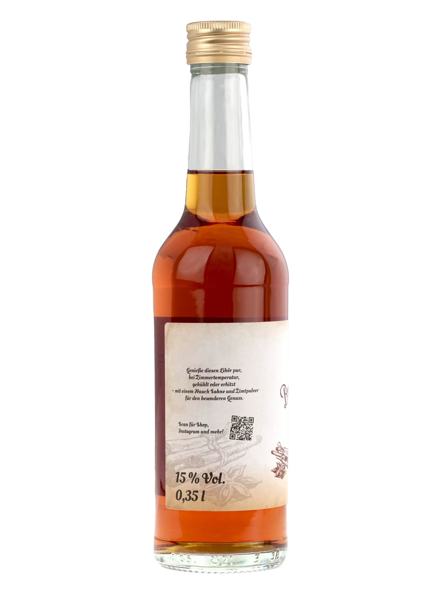 Bratapfel Likör - Classic 0,35