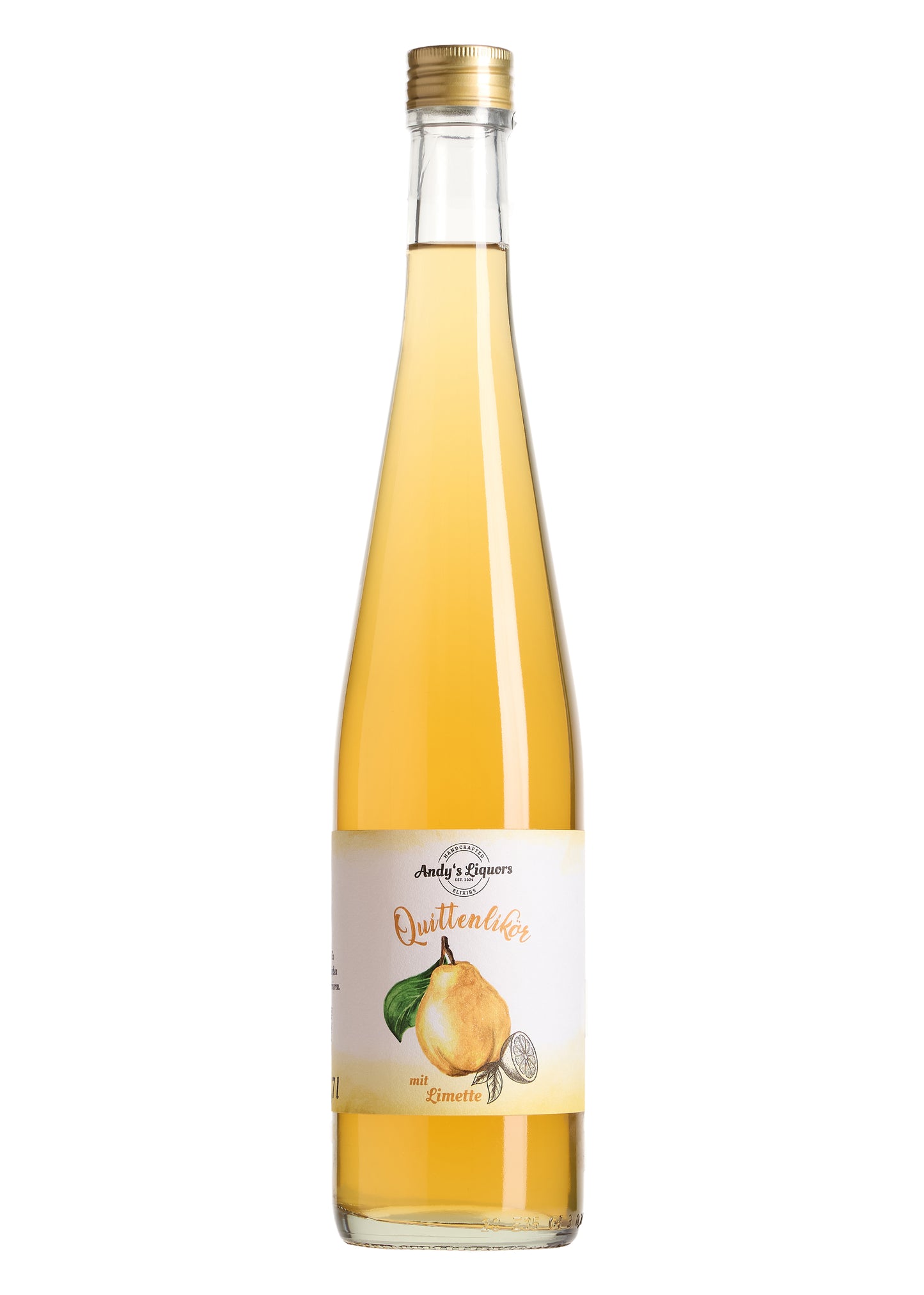 Quittenlikör mit Limette 0,70 Liter